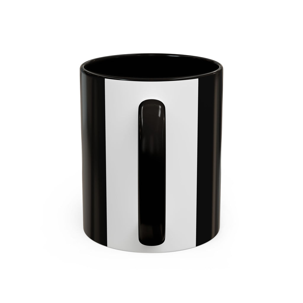 TGIFM Cross Symbol Coffee Mug - Black
