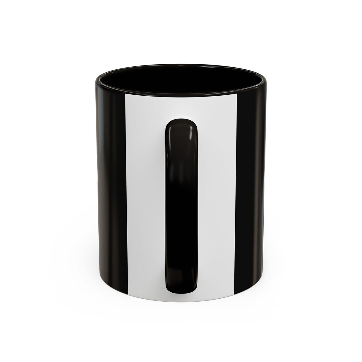TGIFM Cross Symbol Coffee Mug - Black