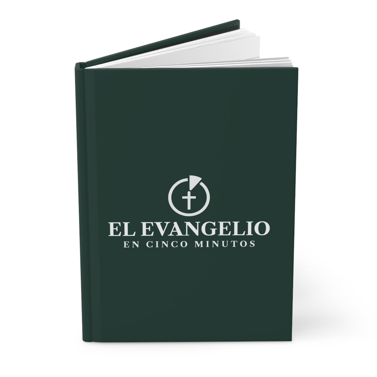 Diario de Tapa Dura El Evangelio en Cinco Minutos - Verde