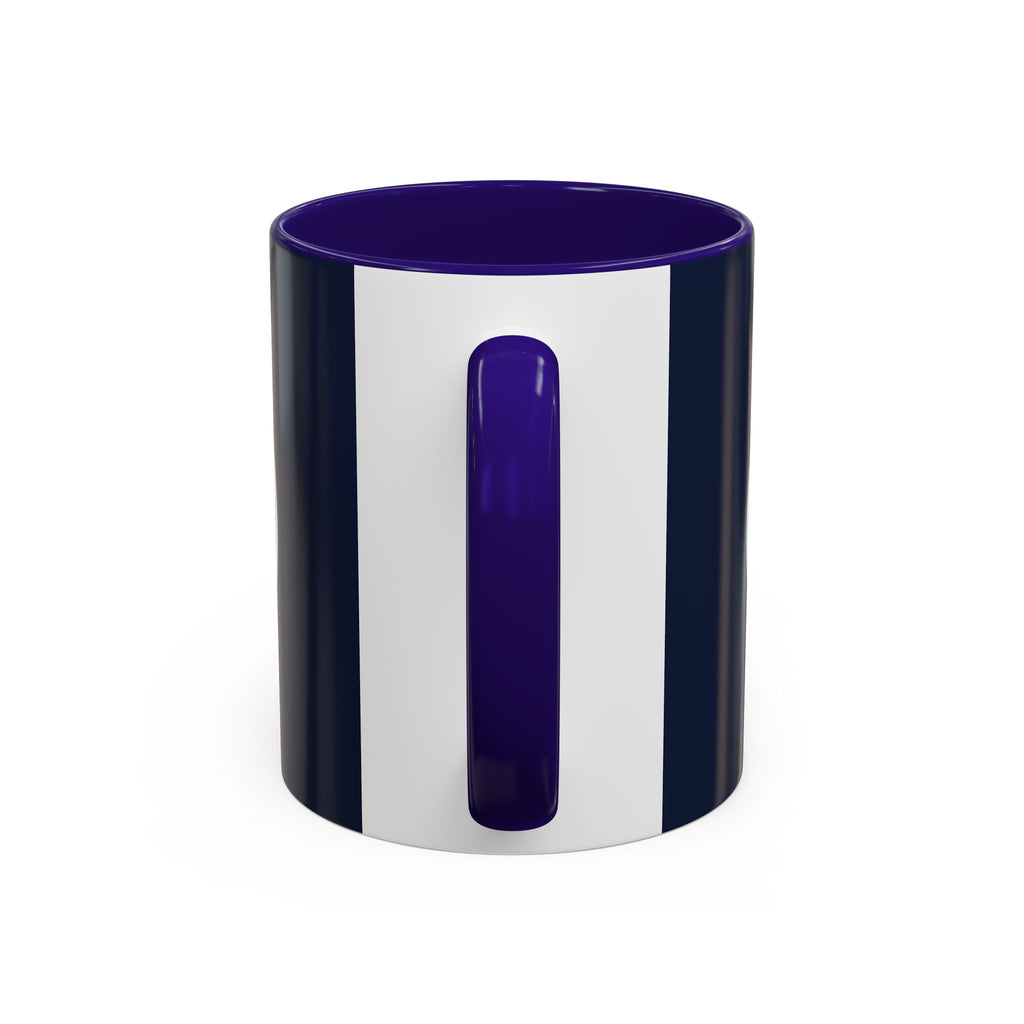TGIFM Cross Symbol Coffee Mug - Navy