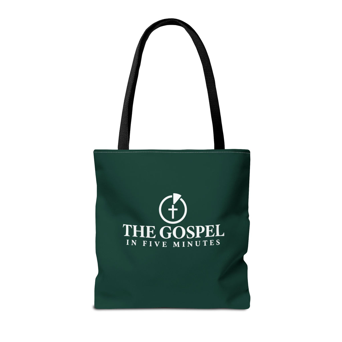 Family Faith Tote - Green (The Gospel In Five Minutes)
