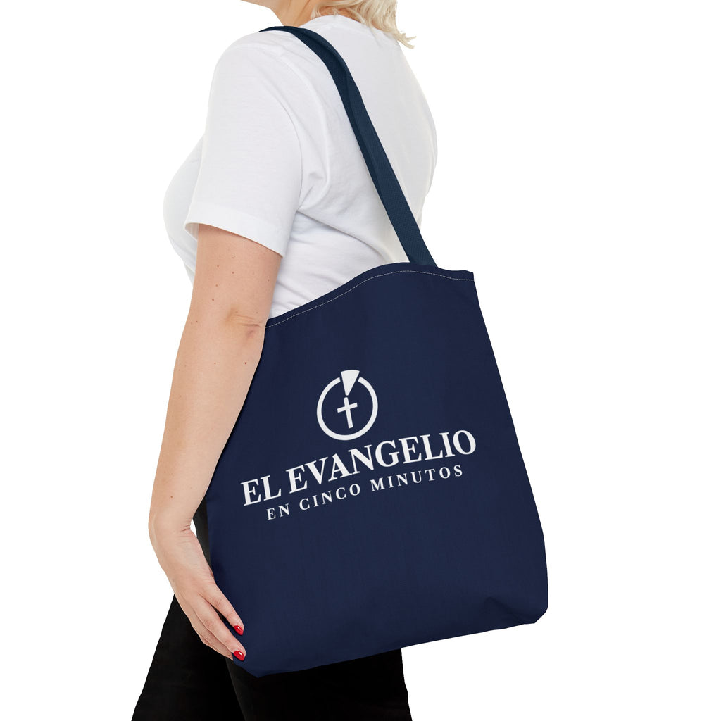 Bolsa Familia de Fe - Azul Marino (El Evangelio en Cinco Minutos)