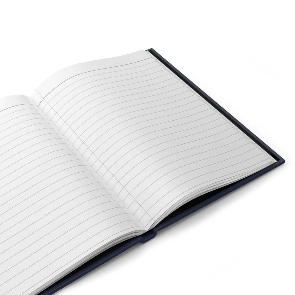 The Gospel In Five Minutes Hardcover Journal - Navy