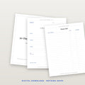 30-Day Prayer Journal — Printable (KJV) / Diario de Oración de 30 Días