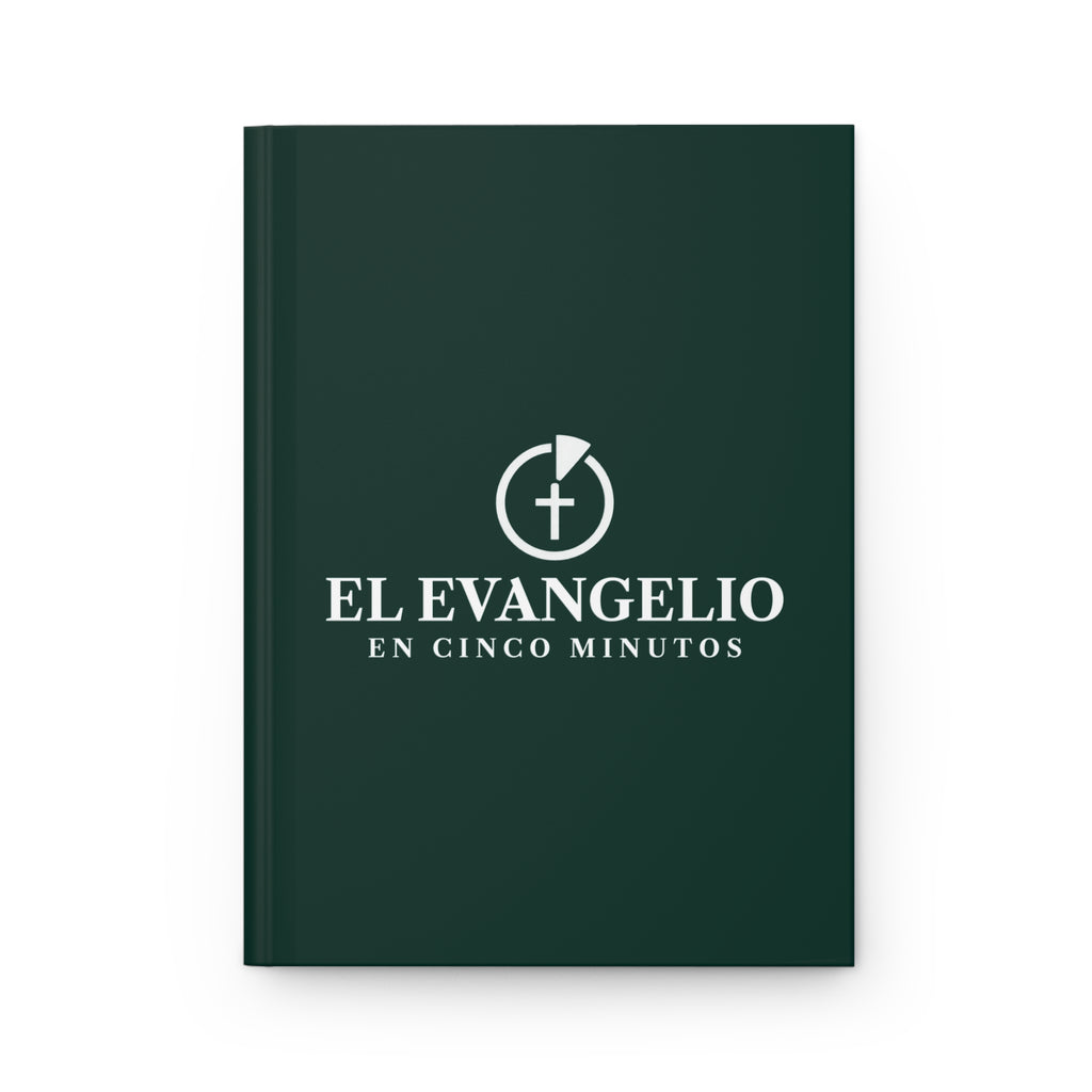Diario de Tapa Dura El Evangelio en Cinco Minutos - Verde
