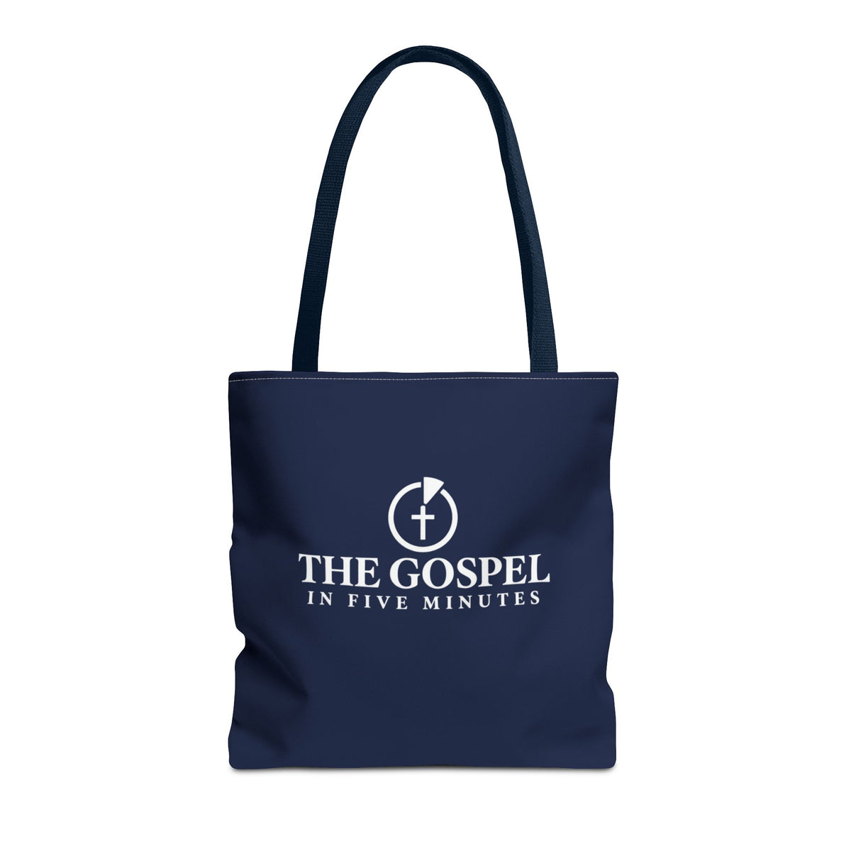 Family Faith Tote - Navy (The Gospel In Five Minutes)