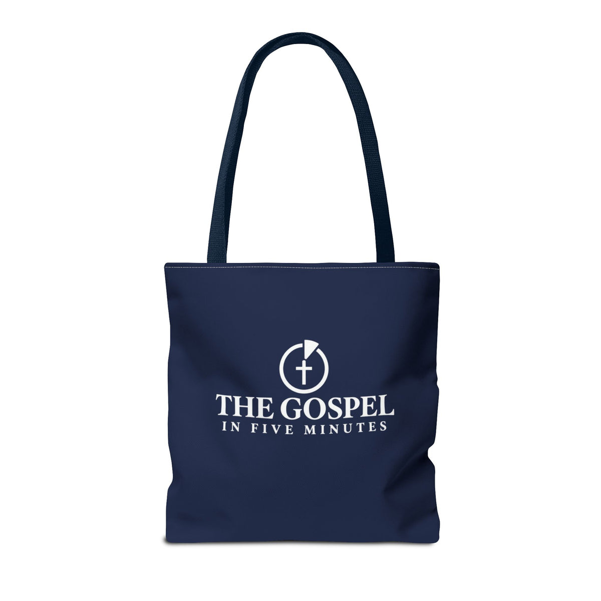 Family Faith Tote - Navy (The Gospel In Five Minutes)