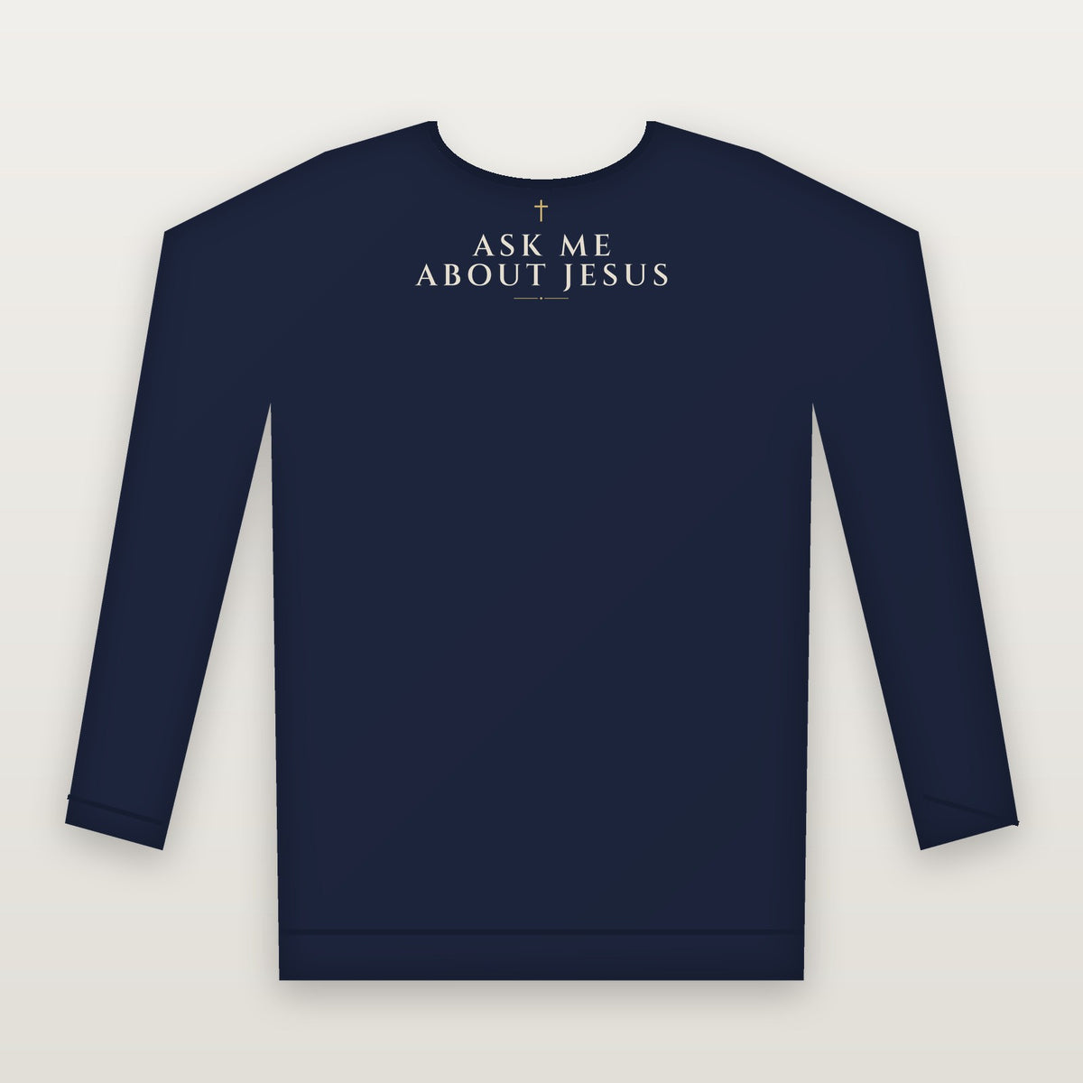 Ask Me About Jesus Crewneck Sweatshirt