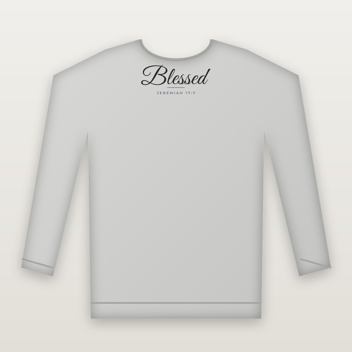 Blessed Crewneck Sweatshirt — Jeremiah 17:7