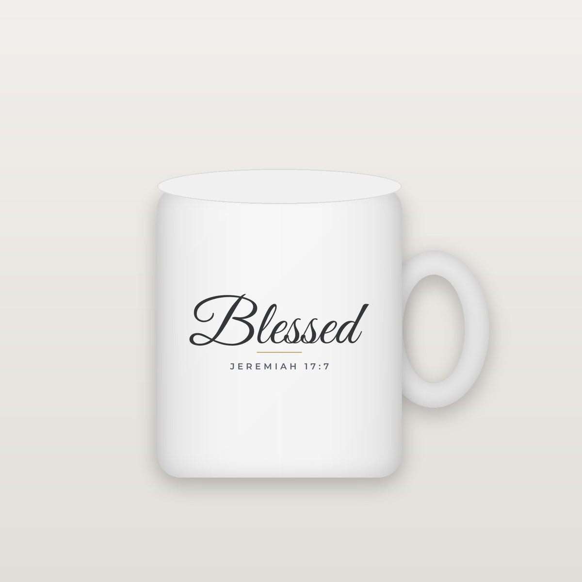 Blessed Mug — Jeremiah 17:7