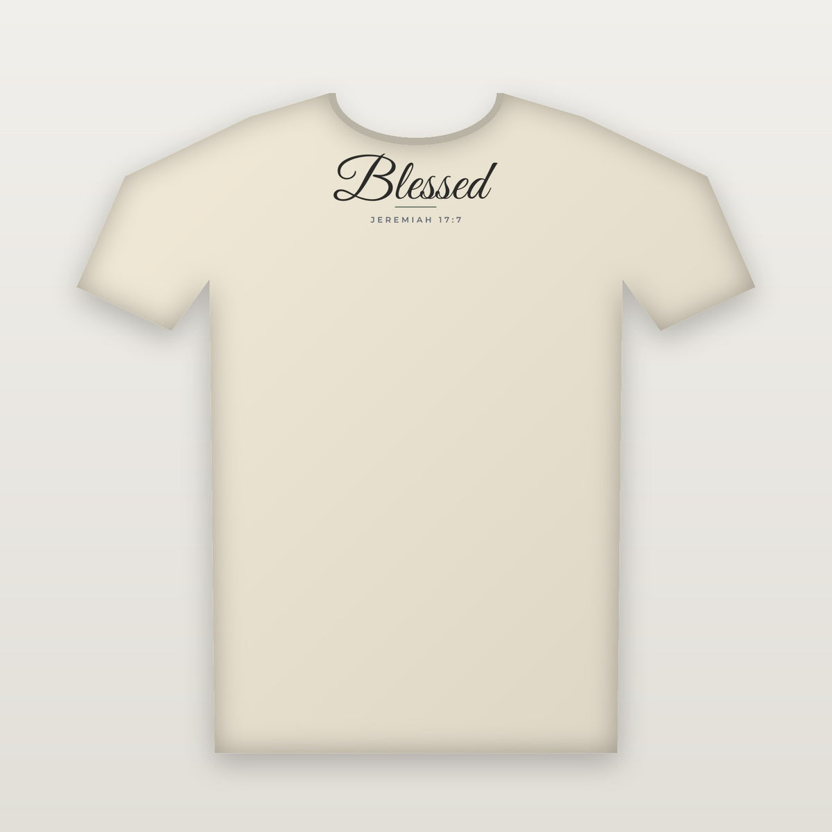 Blessed Women's Relaxed Tee — Jeremiah 17:7
