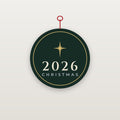 Glory to God in the Highest Metal Ornament — Luke 2:14 (KJV)