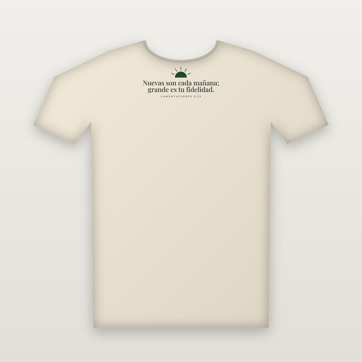 Grande Es Tu Fidelidad Women's Relaxed Tee — Lamentaciones 3:23 (Spanish, RV1909)