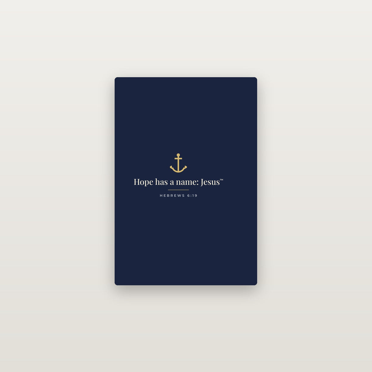 Hope Has a Name: Jesus™ Hardcover Journal