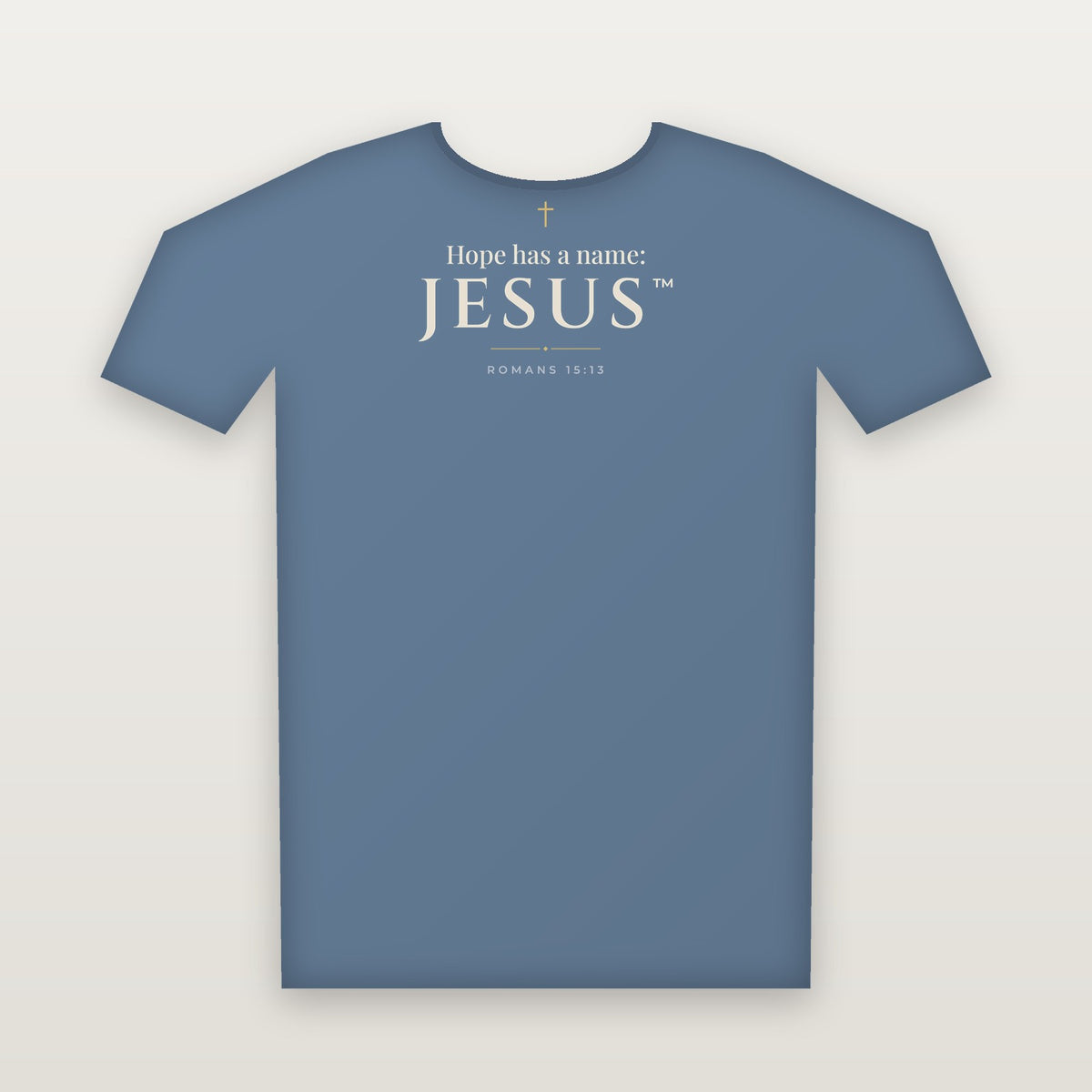 Hope Has a Name: Jesus™ Garment-Dyed Long Sleeve Tee