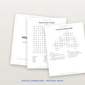 Kids' Bible Activity Pack — Word Searches, Mazes & Memory Verses / Actividades Bíblicas