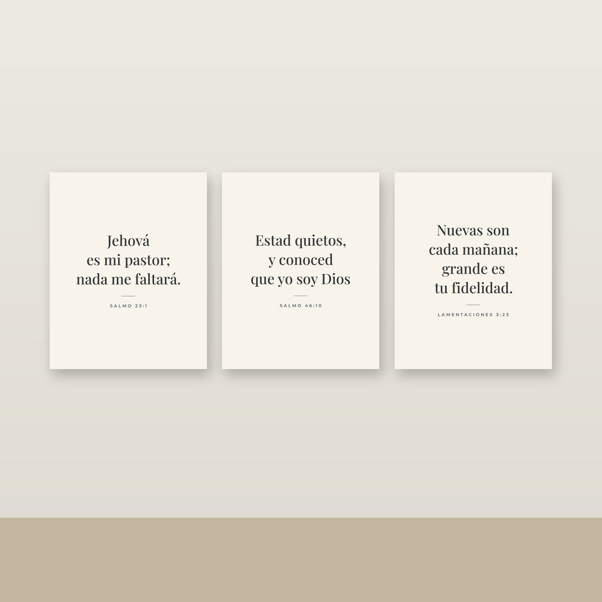 Palabra Viva Printable Scripture Art Set of 3 (Spanish) — Digital Download