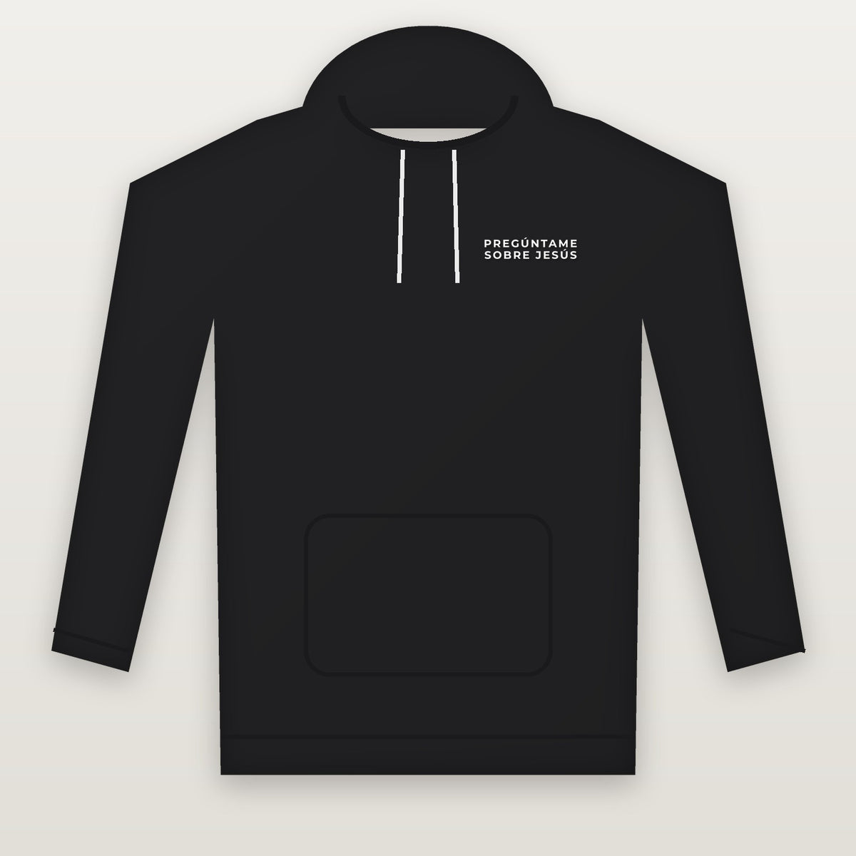 Pregúntame Sobre Jesús Embroidered Hoodie (Spanish)