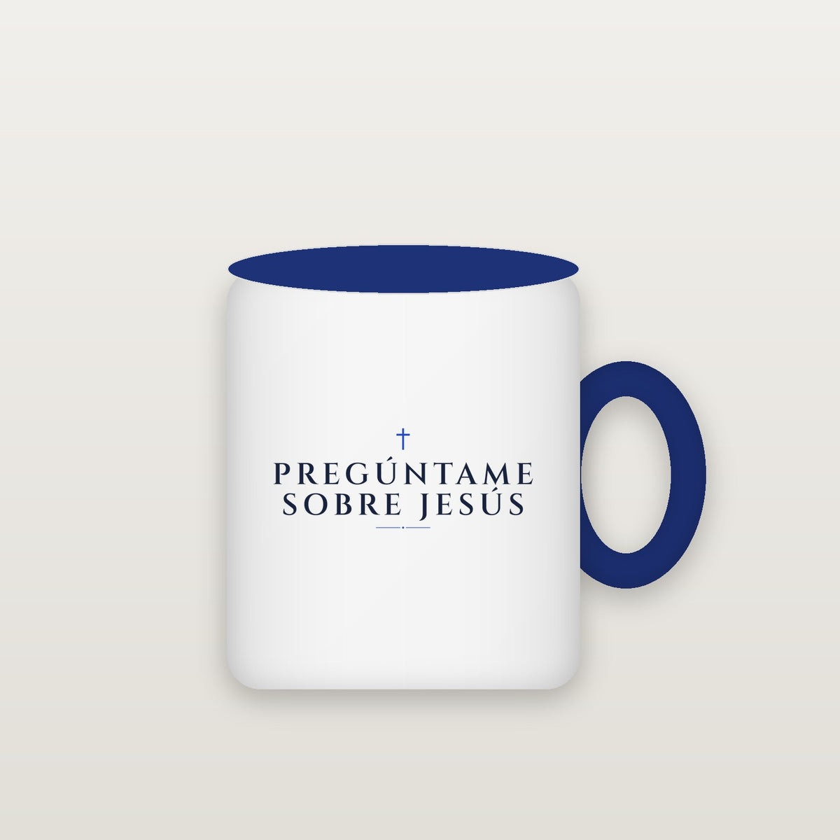 Pregúntame Sobre Jesús Mug (11 oz, Spanish)