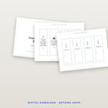 Printable Scripture Bookmarks — 8 Designs (KJV) / Separadores Imprimibles