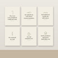Psalm 23 Gallery Wall Printable Set of 6 (KJV) — Digital Download