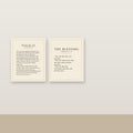 Psalter Page Printables: Psalm 23 & The Blessing (KJV) — Digital Download