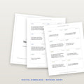 Scripture Memory Cards — 24 Printable Cards (KJV) / Tarjetas de Memoria (RV1909)
