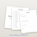 The Gospels in 30 Days — Printable Bible Reading Plan / Los Evangelios en 30 Días