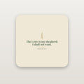 The LORD Is My Shepherd Throw Pillow — Psalm 23:1 (KJV)