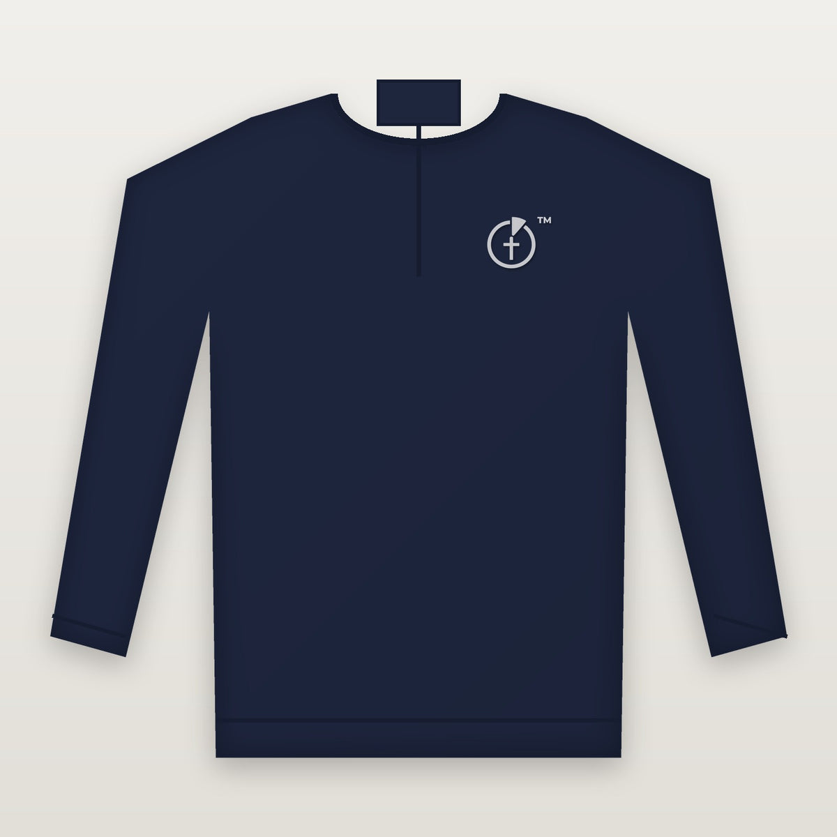 The Minute Embroidered Fleece Quarter-Zip